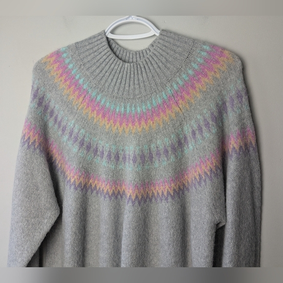 TORRID Mini Vegan Cashmere Mock Neck Sweater Dress Long Sleeve Size 2 = 2X - Picture 3 of 15